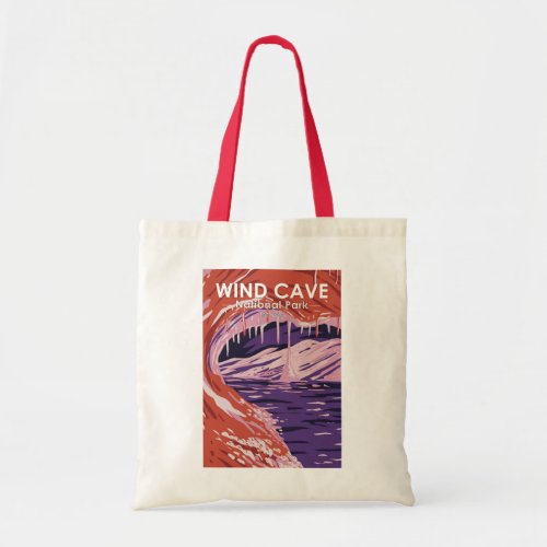 Wind Cave National Park South Dakota Vintage  Tote Bag