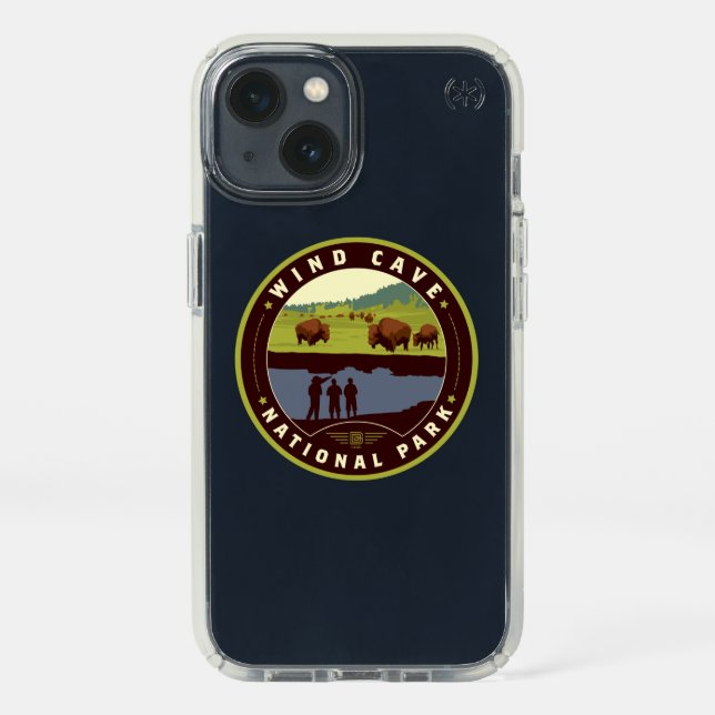 Wind Cave National Park Speck iPhone 13 Case (Front)