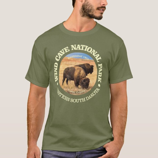 Wind Cave National Park T-Shirt (Front)