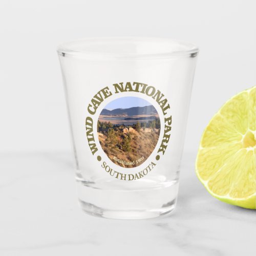 Wind Cave NP Shot Glass