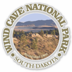 Wind Cave NP Sticker