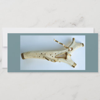 Wind changes me sculpture flat card