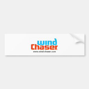 Wind Chaser Land Sailing Bumper Sticker