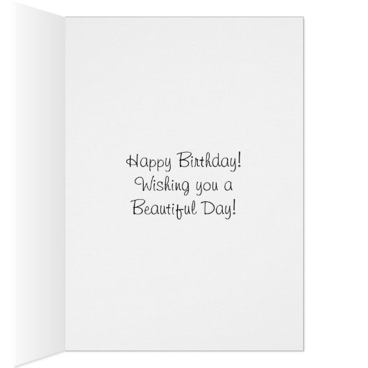 Wind chimes and Magnolia Branches Blank Card (Inside (Right))