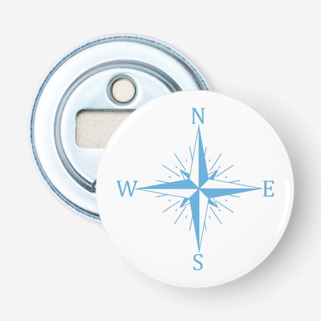 Wind compass bottle opener (Front)