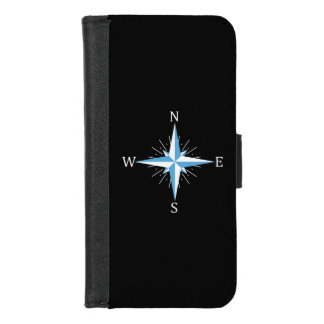 Wind compass iPhone 8/7 wallet case