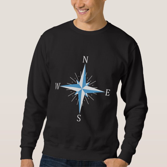 Wind compass sweatshirt (Front)