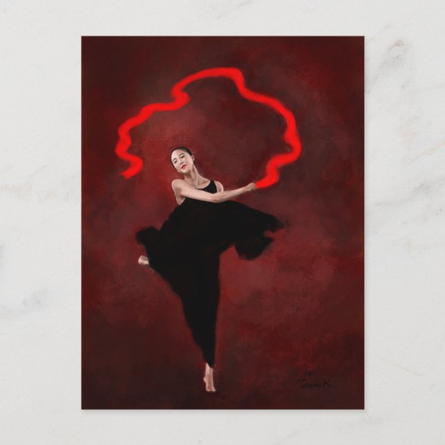 Wind Dance Postcard (Front)