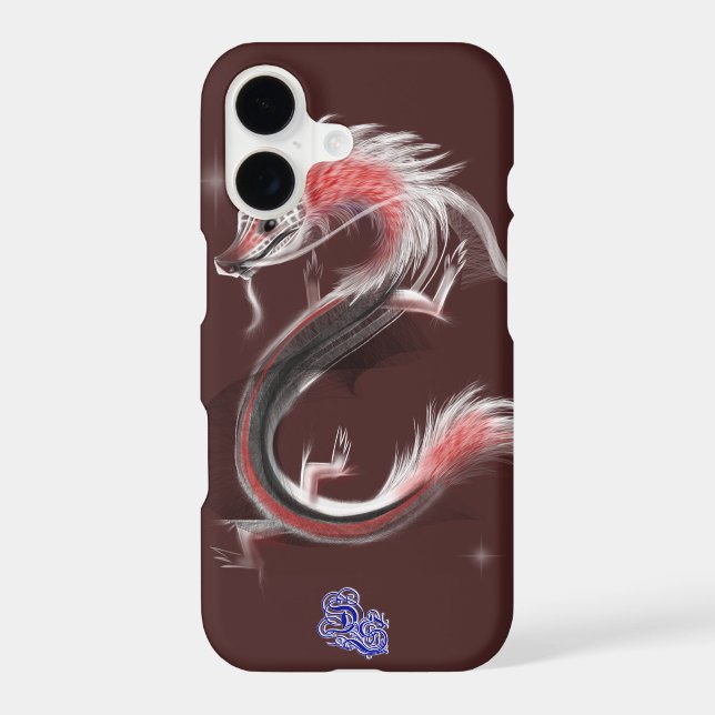 Wind dragon iphone case (Back)