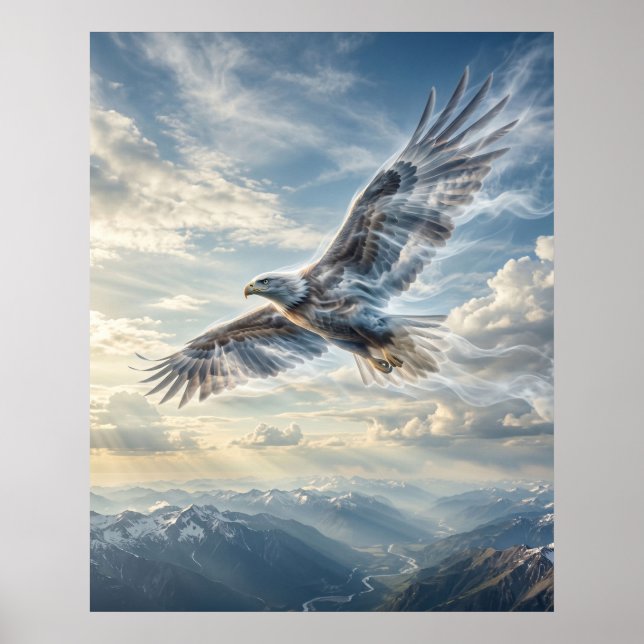 Wind Eagle Endless Sky Poster (Front)