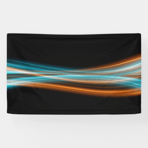Wind Energy Abstract with Clean Power Banner