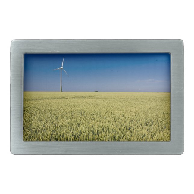Wind Energy Belt Buckle (Front)