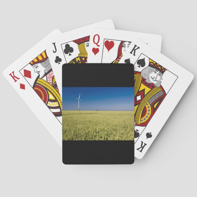 Wind Energy Poker Cards (Back)