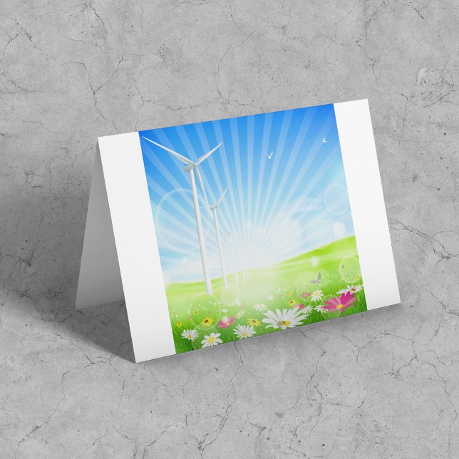Wind Farm Greeting Cards (Creator Uploaded)