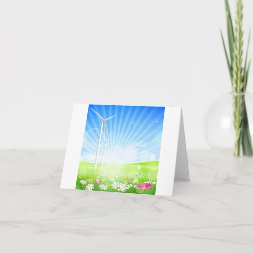 Wind Farm Note Cards