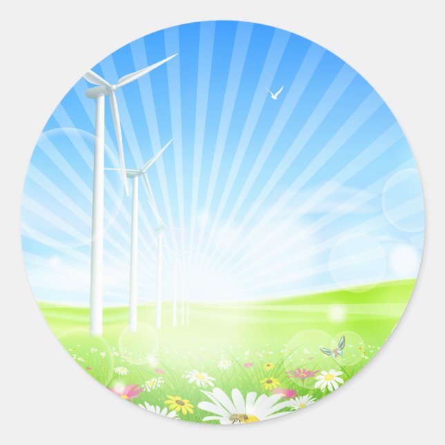Wind Farm Stickers (Front)
