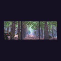 Wind in the Pines Canvas Print