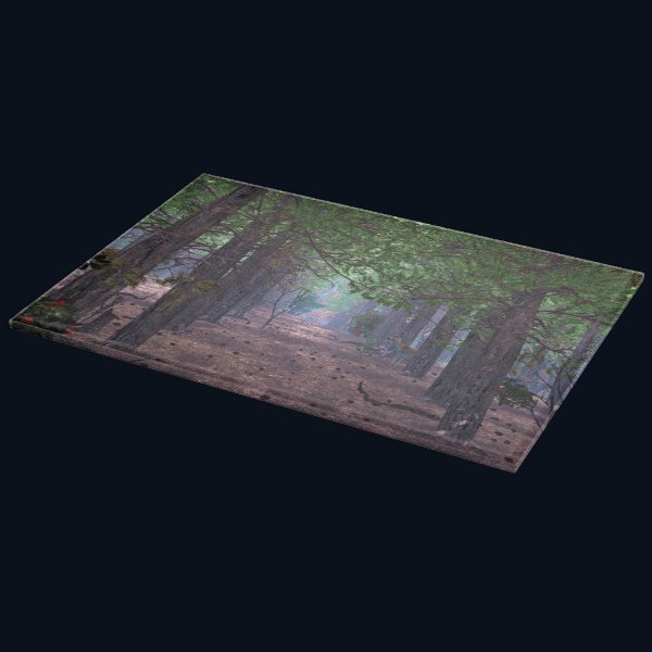 Wind in the Pines Cutting Board