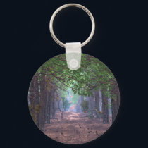 Wind in the Pines Keychain