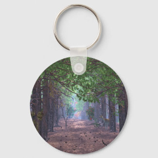 Wind in the Pines Keychain