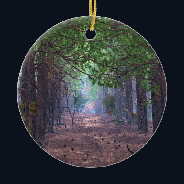 Wind in the Pines Ornament