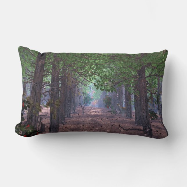 Wind in the Pines Pillow (Front)
