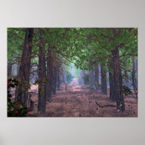Wind in the Pines Print