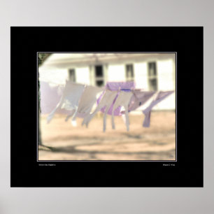 Wind in the Washline Poster