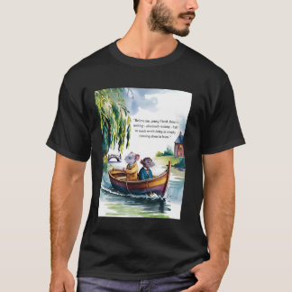 Wind in the Willows Book Quote Messing about in Bo T-Shirt