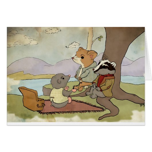 Wind in the Willows Cards (Front Horizontal)