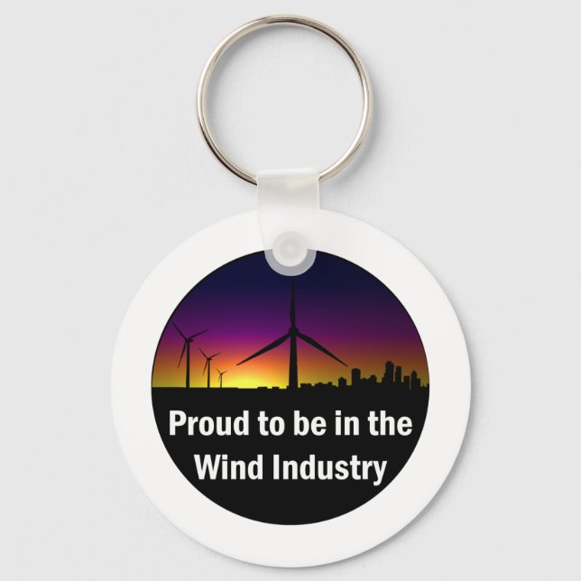 Wind Industry - Keychain (Front)