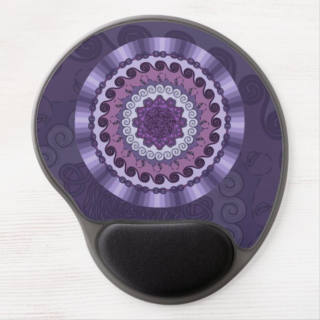 Wind Mandala Gel Mousepad (Front)