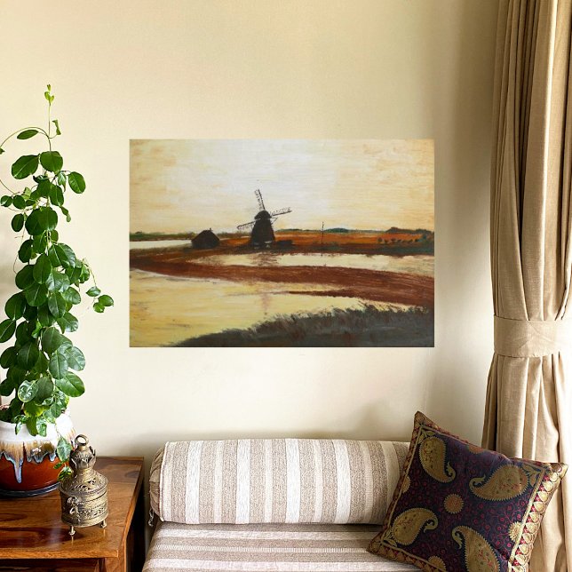 Wind Mill Canvas Print (Creator Uploaded)