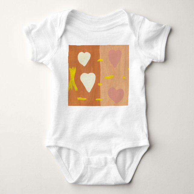 Wind of Love Baby Jersey Bodysuit (Front)