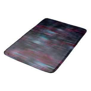 Wind or rain effect, on wine color bath mat