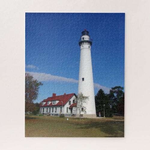 Wind Point Lighthouse Jigsaw Puzzle