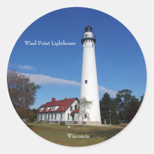 Wind Point Lighthouse sticker