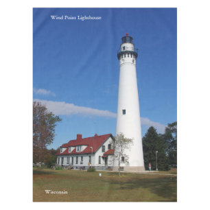 Wind Point Lighthouse table cloth