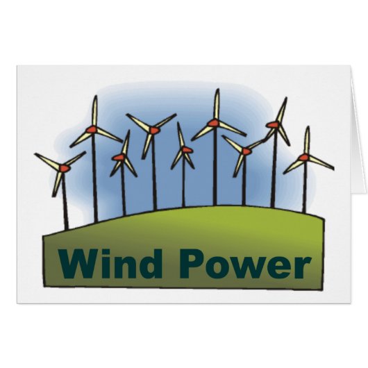 Wind Power Cards (Front Horizontal)