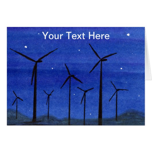 Wind Power Cards (Front Horizontal)