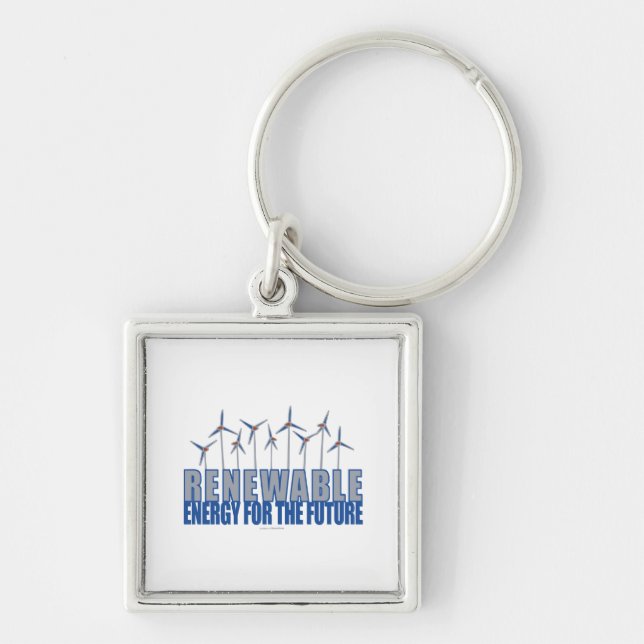 Wind Power Keychain (Front)