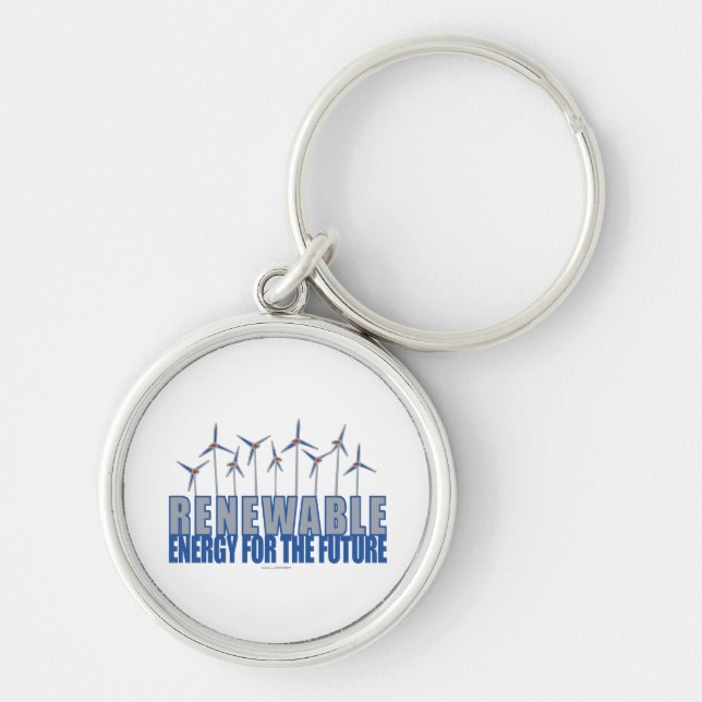 Wind Power Keychain (Front)
