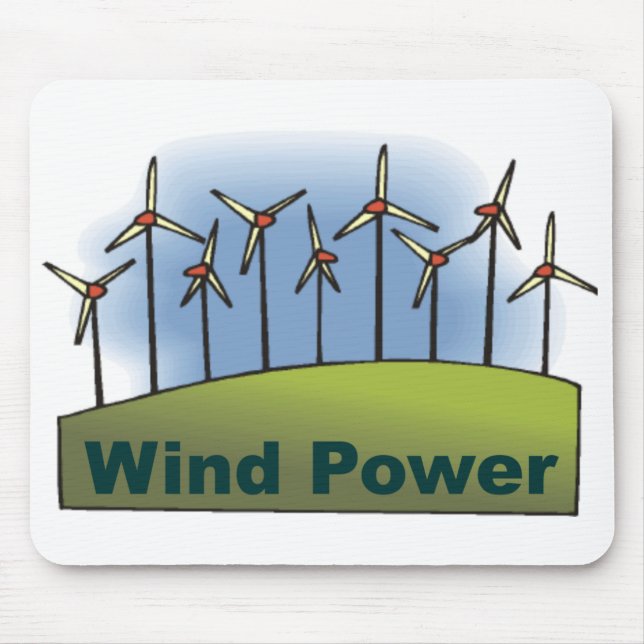 Wind Power Mouse Pad (Front)