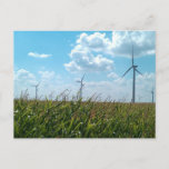 Wind Power Postcard at Zazzle