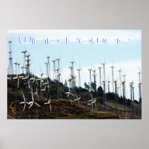 Wind Power Poster