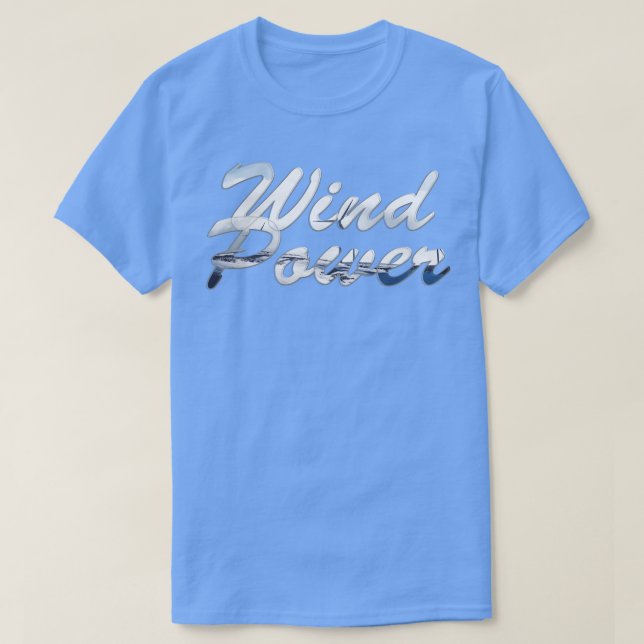 Wind Power T-Shirt (Design Front)