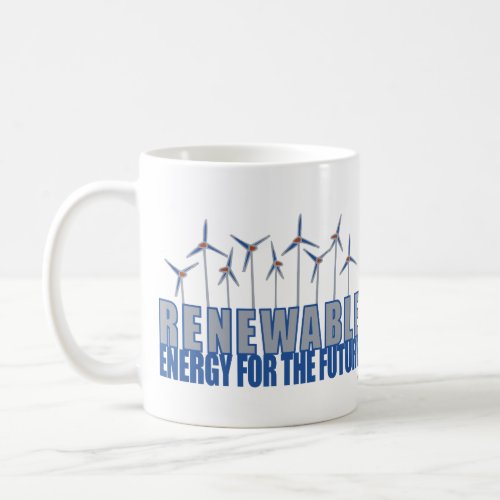 Wind Power Turbines Coffee Mug