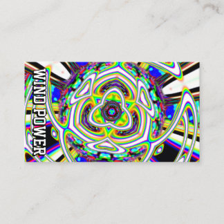 WIND POWER ( you may change the words ) Business Card