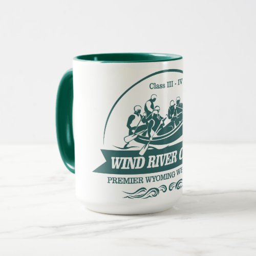 Wind River Canyon rafting 2 Mug