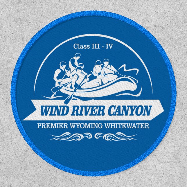 Wind River Canyon (rafting 2) Patch (Front)